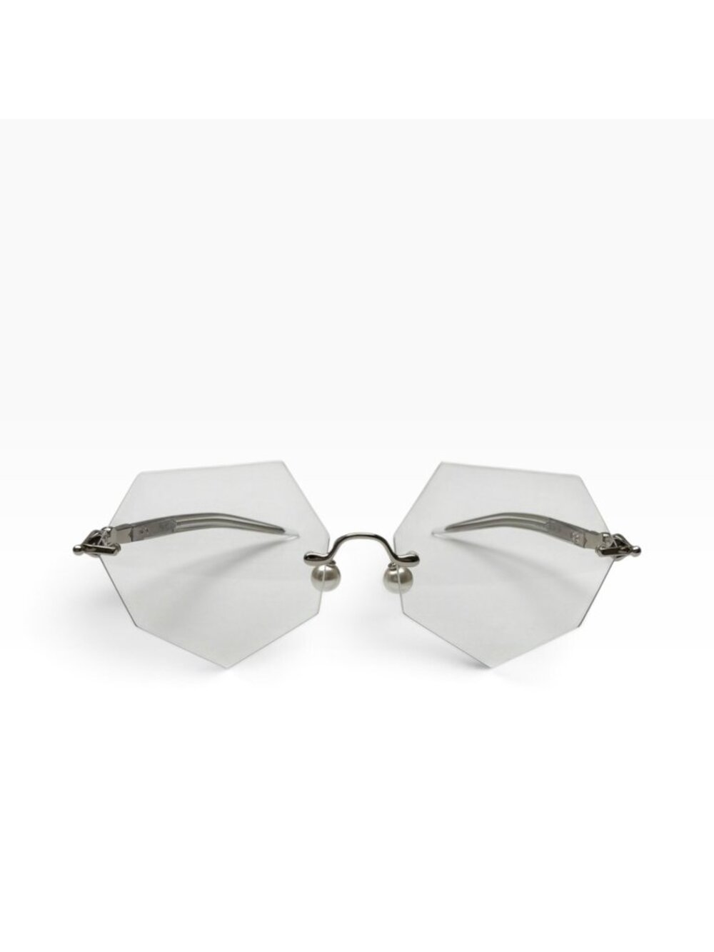 PERCY LAU Dada Child 2.0 Clear Lens Hexagon Eyewear